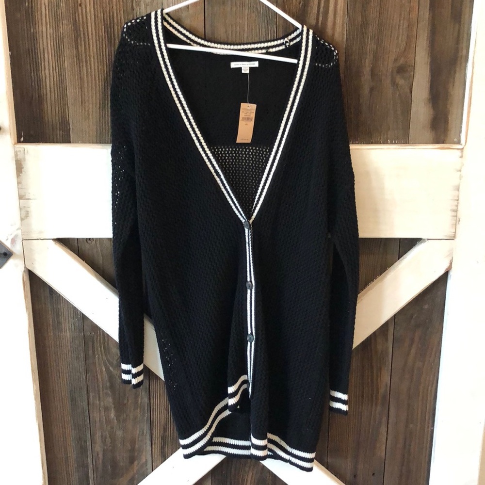 Black and White Women's Sweater